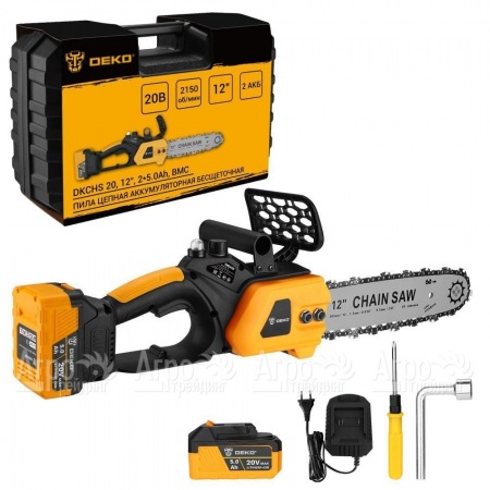 Аккумуляторная пила DEKO DKCHS 20 12" в кейсе в Тюмени