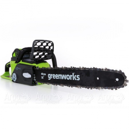 Аккумуляторная пила GreenWorks G-Max GD40CS40 40V-16 (без аккумулятора и зарядного устройства) в Тюмени