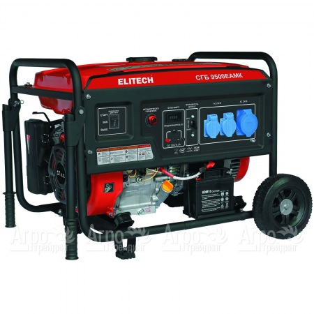 Бензогенератор Elitech СГБ 9500ЕАМК 7 кВт  в Тюмени
