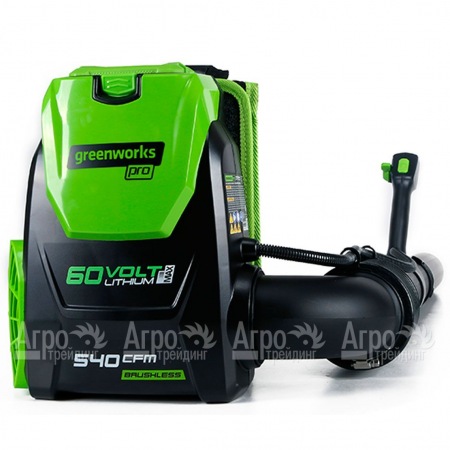 Воздуходувка аккумуляторная GreenWorks GD60BPB (без батареи и зарядного устройства)  в Тюмени