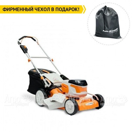 Газонокосилка аккумуляторная Villartec MA4046 SET AM408 + AC402 в Тюмени