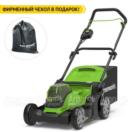 Газонокосилка аккумуляторная GreenWorks G24X2LM41K2x  в Тюмени