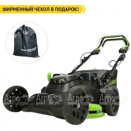 Газонокосилка аккумуляторная GreenWorks TwinForce GC82LM61S (без аккумулятора и зарядного устройства)  в Тюмени