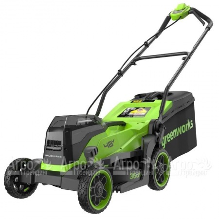 Газонокосилка аккумуляторная GreenWorks GD24X2LM361 (без аккумулятора и зарядного устройства) в Тюмени