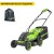 Газонокосилка аккумуляторная GreenWorks GD40LM361 4 Ач в Тюмени