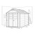 Пластиковый сарай Keter Newton 7511 в Тюмени