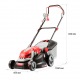 Газонокосилка электрическая Зубр ЗГКЭ-38-1400 в Тюмени