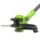 Аккумуляторный триммер GreenWorks G24LT301 2 Ач в Тюмени