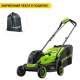 Газонокосилка аккумуляторная GreenWorks GD24LM331 2 Ач в Тюмени