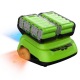 Ультрабыстрое двойное зарядное устройство G24X2C8 для техники GreenWorks 24 В в Тюмени