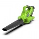 Воздуходувка аккумуляторная GreenWorks G-Max GD40BV 40V 280 км/ч (без батареи и зарядного устройства) в Тюмени