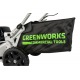Газонокосилка аккумуляторная GreenWorks GC82LM46K5 в Тюмени
