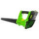 Воздуходувка аккумуляторная GreenWorks G24ABK2 в Тюмени