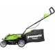 Газонокосилка аккумуляторная GreenWorks G-Max G40LM35 40V 35 см в Тюмени